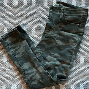 Camo Skinny Jeans